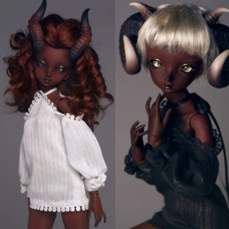 DollZone Neruga OR Snow Fulai, Brown Resin (Only 2 Available)