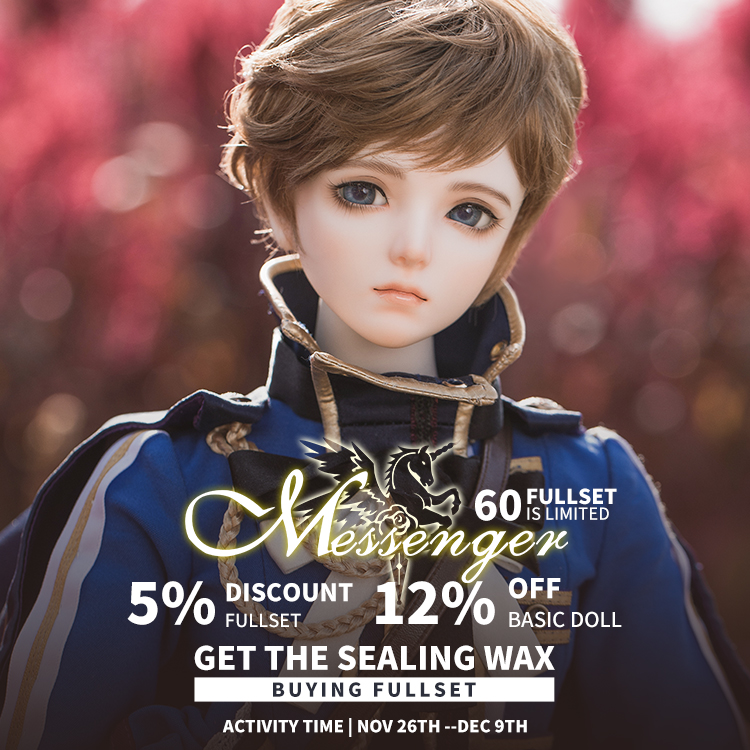 Ringdoll] New Teenager Doll Messenger, Limited 60 Fullsets 