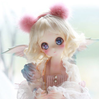 [IN STOCK] DollZone Pink Bear Nude Doll, Peach