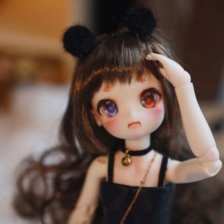 [IN STOCK] DollZone Black Cat Fullset, Peach Skin, Incl Body Blushing