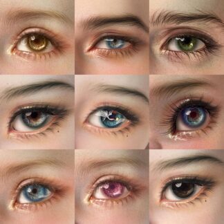 Premium Resin Eyes (by TianBa): Preset Styles Pre-Order
