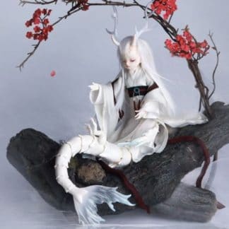 [IN STOCK] DollZone Dragon Po Nude Doll, White