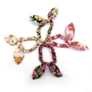 Alpaca Hair Bow Ties Set: Cherry Blossom