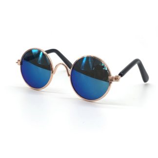Alpaca Glasses (large): Cool Blue
