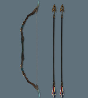 Loong Soul Chang Qing's Bow & Arrows Set (FH045)