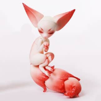 [IN STOCK] Dream Valley Foxy Nude Doll, White