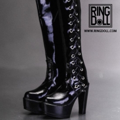 [IN STOCK] Ringdoll Heeled Lace-Up Boots (Rshoes60-9)