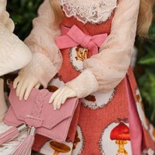 MD000279 Clutch Bag Girl - Pink Ver