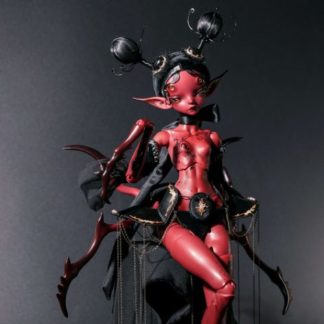 [IN STOCK] Coral Reef Doll Amber Nude Doll, Red