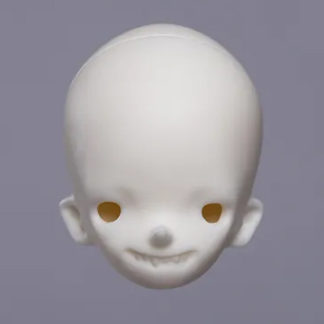 [IN STOCK] Doll Chateau Puppet Head, White