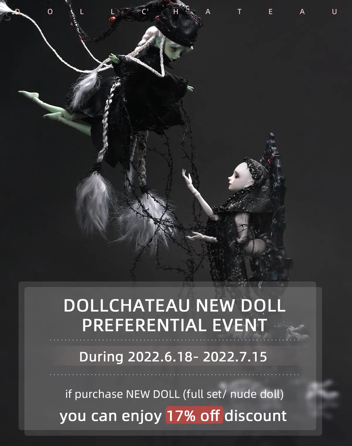 Doll Chateau] Witch & Magic Mirror Release Event – BJDivas