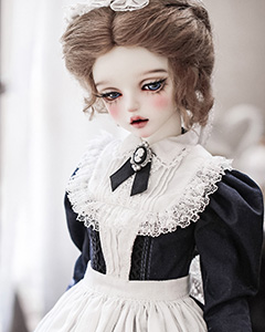 [IN STOCK] MYOU Doll Michelle SP Nude Doll, Normal skin, 1/4 Girl Body-2-1, 3-Part Torso, Small Bust, Incl Face-up + Shoes