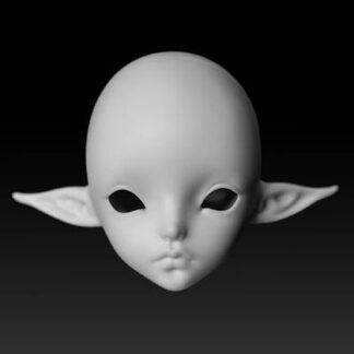 Coral Reef Doll Caroline (head)