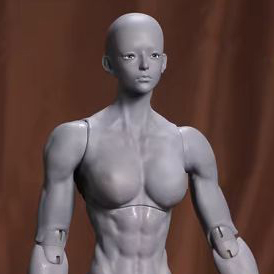 Miracle Doll 76cm Leopard Girl Ling (human version)