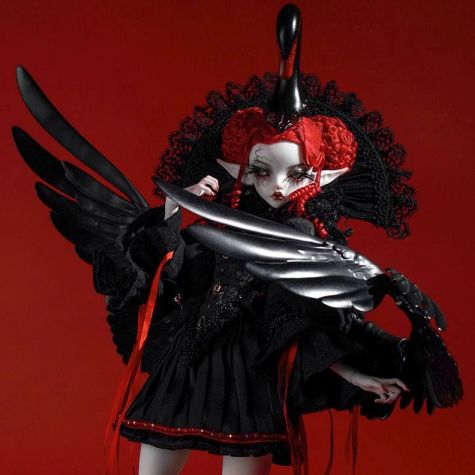Coral Reef Doll Black Swan – BJDivas Coral Reef Doll Black Swan – BJDivas