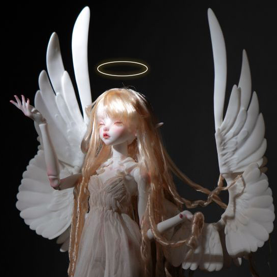 Coral Reef Doll Swan (angel version) Fullset – BJDivas