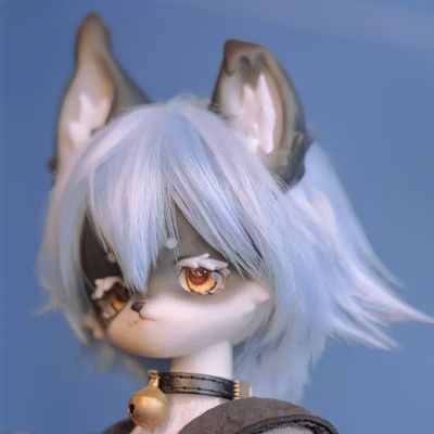 Coral Reef Doll Little Wolf Ow Woo Woo – BJDivas