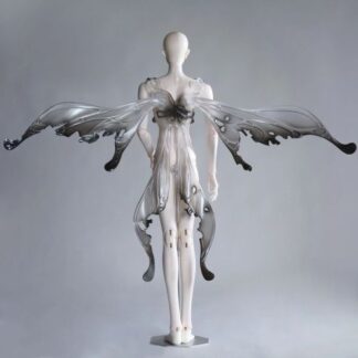 DollZone Moon's Bone Breastplate + Butterfly Wings