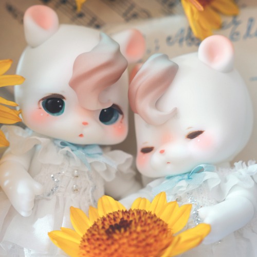 人形 KUMUKUKU PUKO Kumukuku Puko [White] – BJDivas