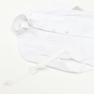 SartoriaJ Tuxedo Shirt & Bow Tie