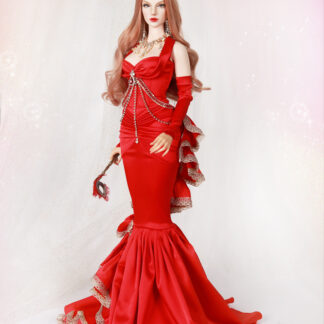 SartoriaJ Red Spinel Dress Set (1/3 scale)