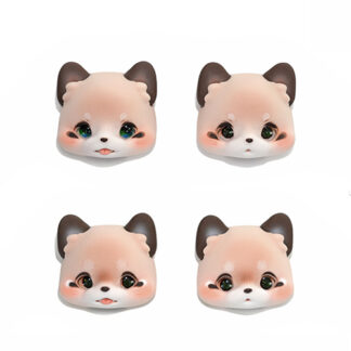 Kumukuku Doll Riko Face Plate [Latte Brown]