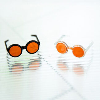 Kumukuku Doll Round Sunglasses