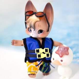 Kumukuku Doll [Petal] B2SHOP - Life Vest Set (Blue)