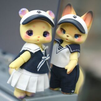 Kumukuku Doll [Petal] Berry Betty - Marine Look Set