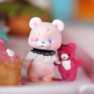 Kumukuku Doll [Bud] Black Frill Collar(S)