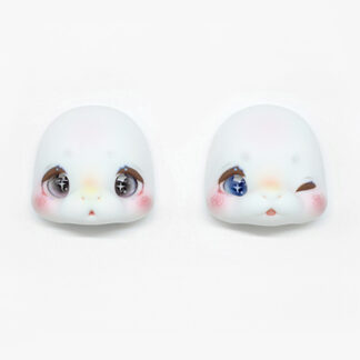 Kumukuku Doll Lurupi Face Plate [White]