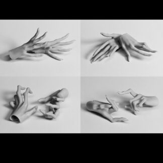 Whale Tower Dragon Hand and Feet Parts (1/4 scale)