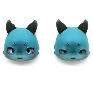 Kumukuku Doll Khan Face Plate [Dark Teal Blue]