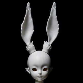 [IN STOCK] Dream Valley Olivia Head, White, Incl Eyes