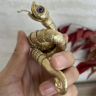 Minstrel Painting Palm Pet Metal Hognose Snake