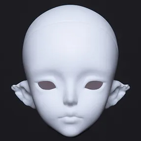 [IN STOCK] Dream Valley The Widow of the Deep – Aurelia Head, Normal, Incl Eyes