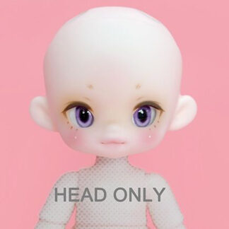 Kumukuku Doll Darjeeling Head [Bright Pink]